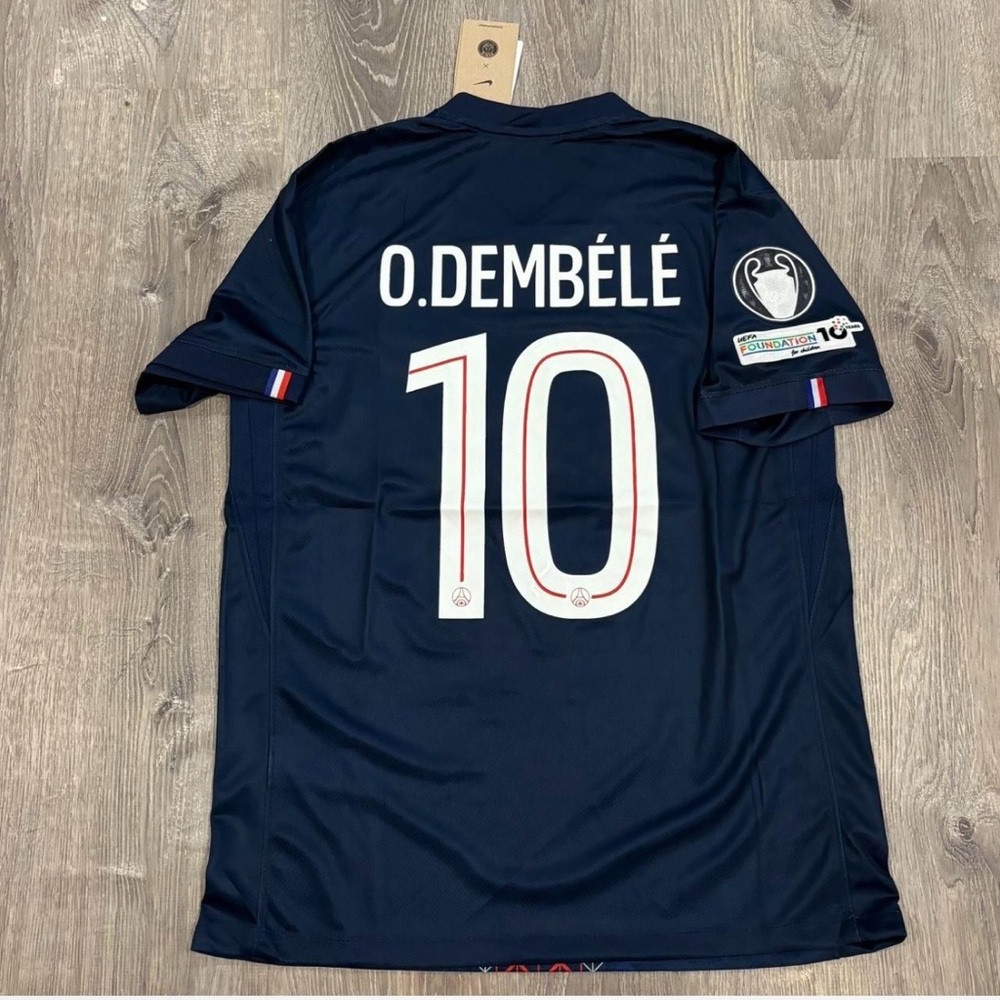 Ousmane Dembele Paris Saint German PSG Home Jersey 2025/2026